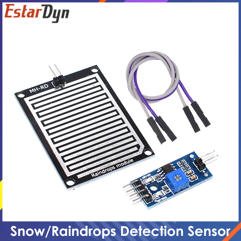 Infrared Obstacle Sensor - Modul Sensor Deteksi Hujan Salju Modul