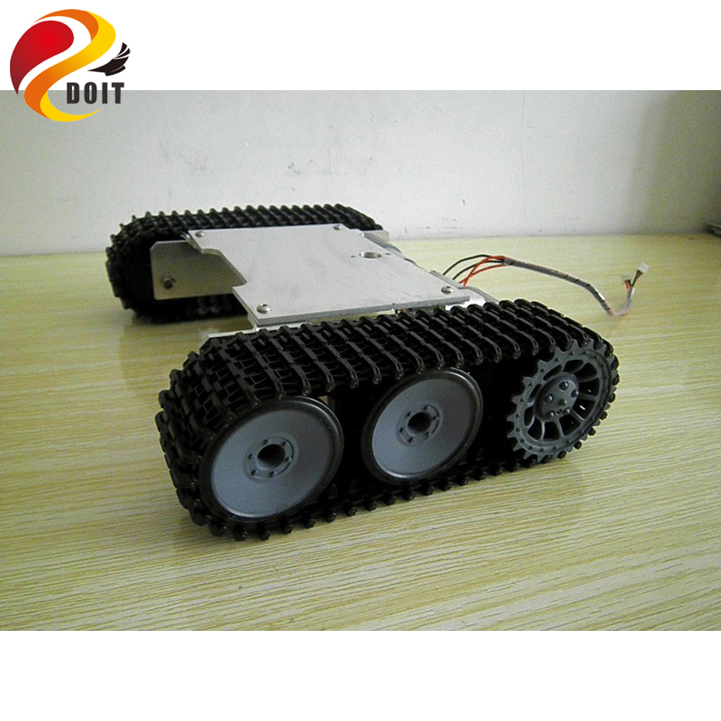 Tracked Robot Chassis - Sasis Mobil Tangki Robot Kit RC
