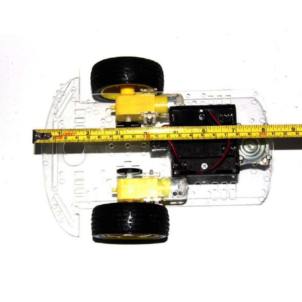 Robot Chassis - Kit Perakitan Rangka Mobil Robot 2WD