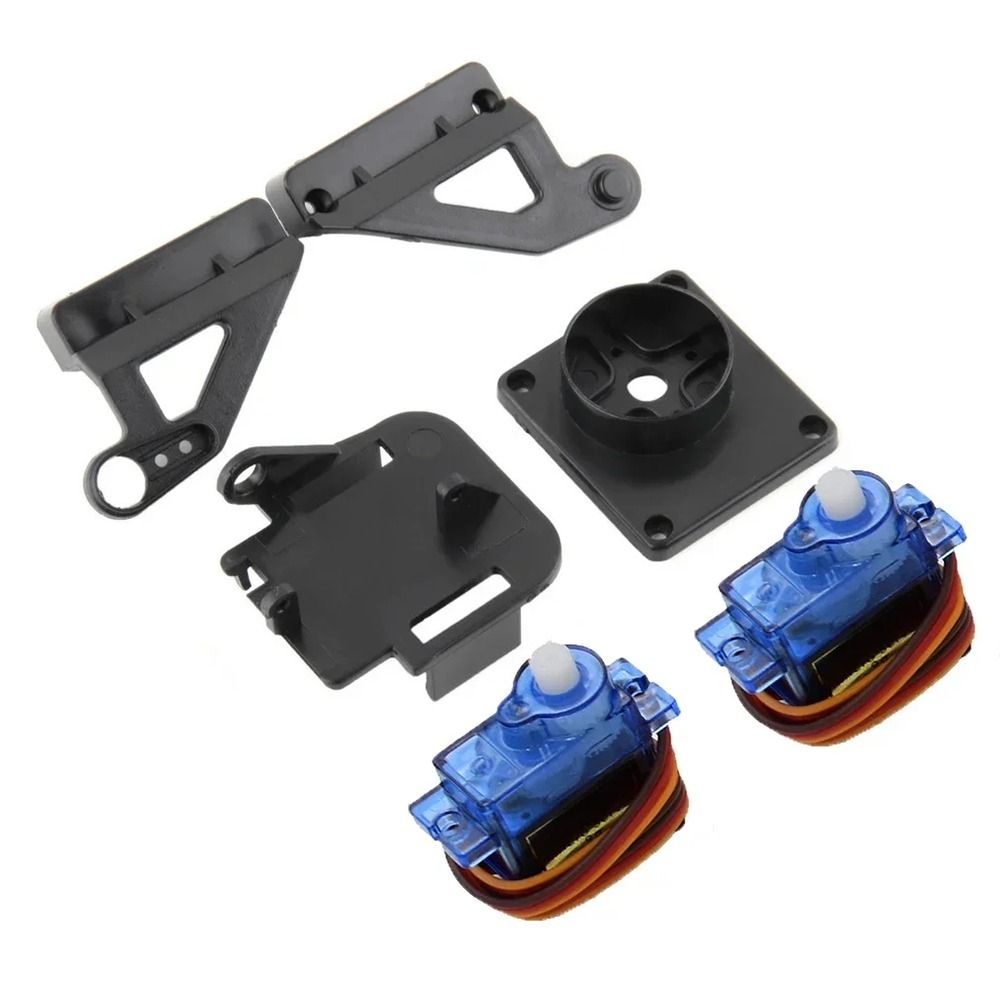Pan Tilt Bracket - 1Set Suku Cadang Pesawat RC Steering