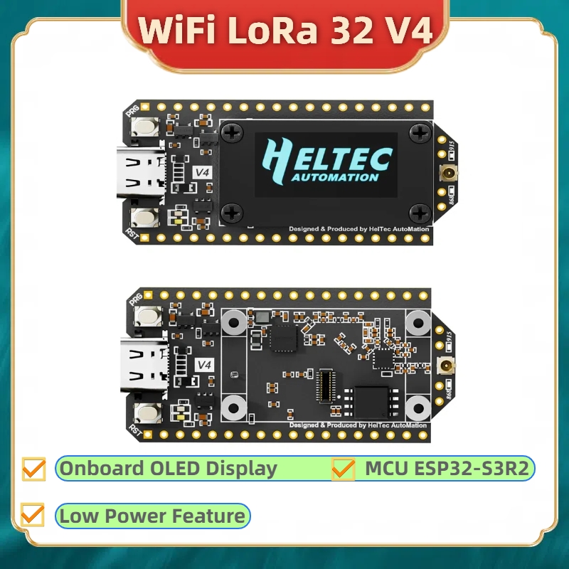 Robot Arm Kit - Meshtastic Heltec Wifi LoRa 32 V4