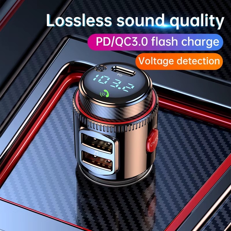 Robot Bluetooth Car - Pemutar MP3 Mobil Bluetooth 3.0 Robot