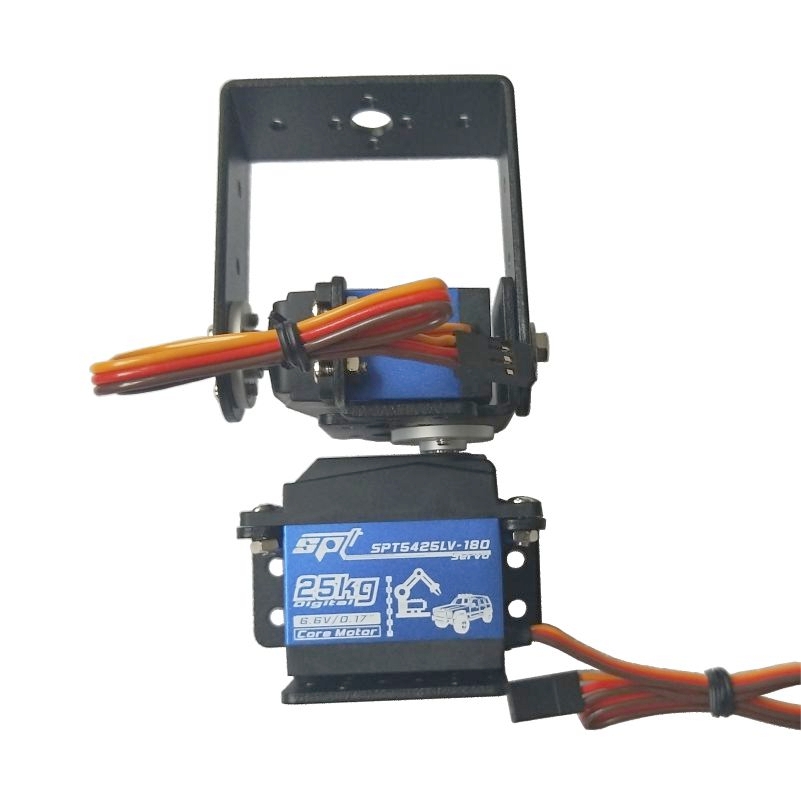 Pan Tilt Bracket - 2 DOF robotik Pan dan Tilt