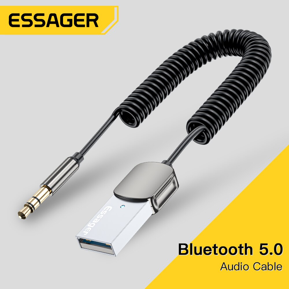 Robot Bluetooth Car - Essager penerima Audio Bluetooth, Dongle USB