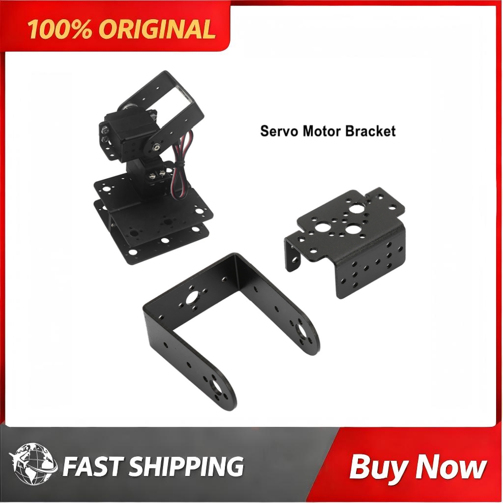 Pan Tilt Bracket - MG995 MG996R Braket Motor Servo Logam