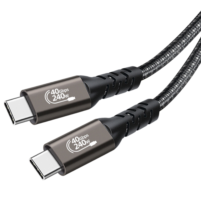 Kabel USB4 40Gbps 240W, kabel  - Ros Robot ulasan dan harga