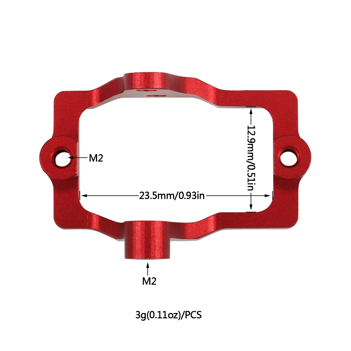 Aluminium CNC TRX4M Servo Moun - Servo Bracket ulasan dan harga