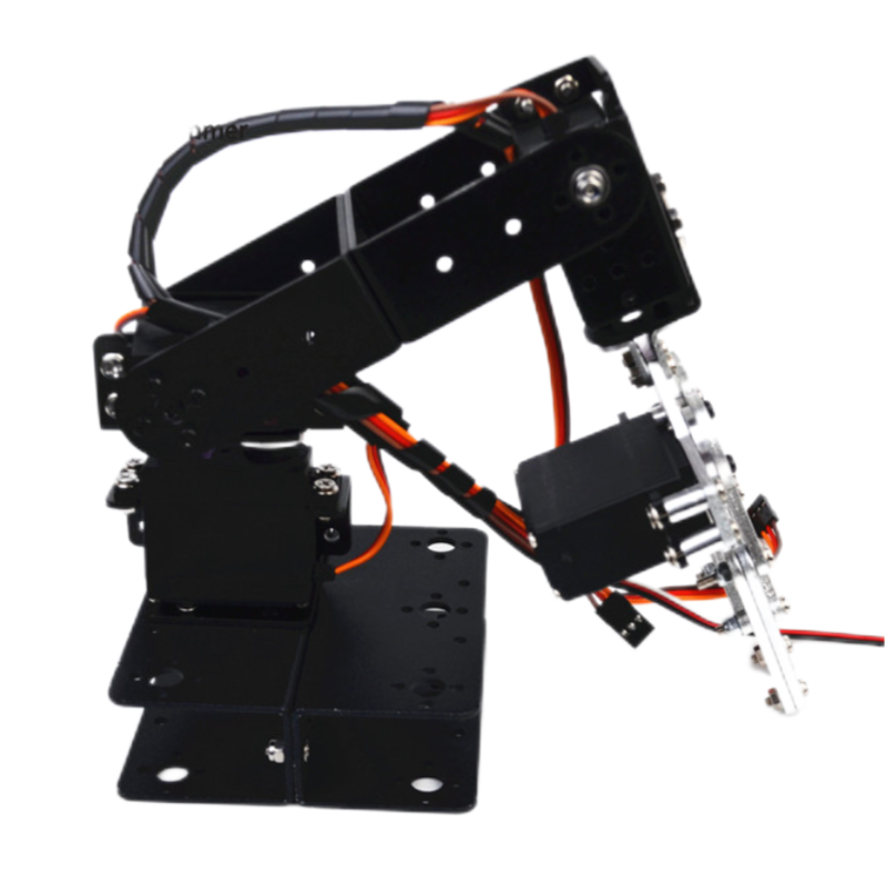 MG996 4 Dof Lengan Mekanis Tan - Robot Gripper Claw ulasan dan harga