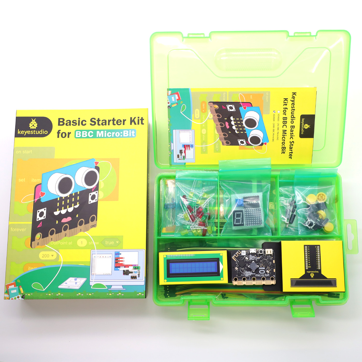 KEYESTUDIO Micro:bit V2 Kit pe - Microbit Robot ulasan dan harga