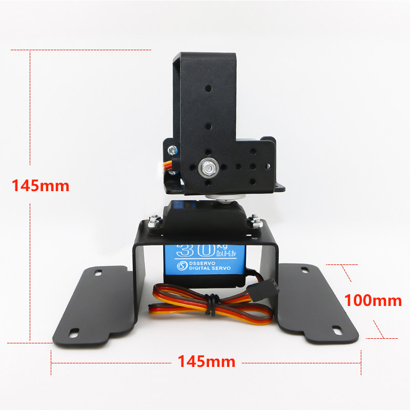 Kit Braket Pan Tilt 2 DOF, Set - Pan Tilt Bracket ulasan dan harga