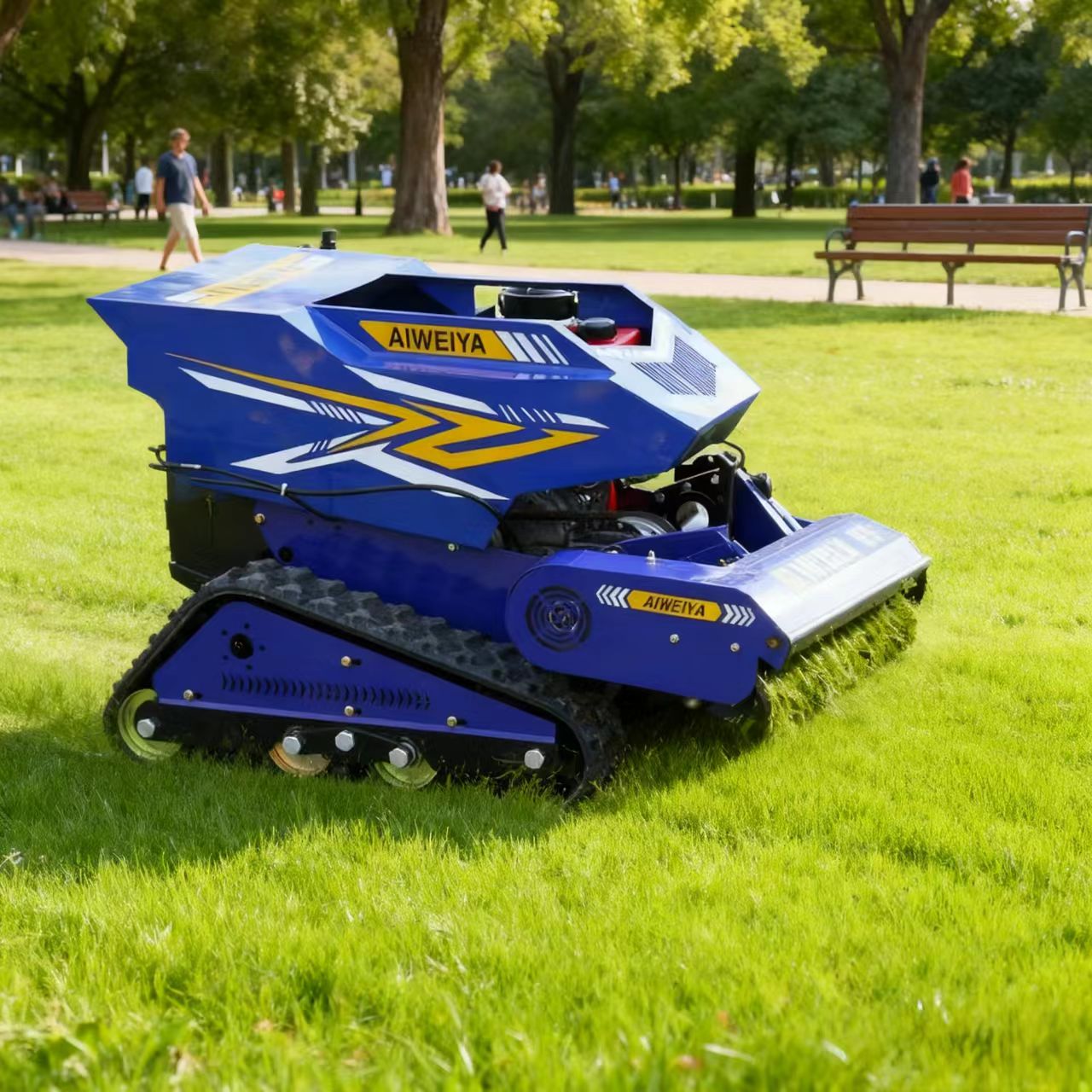 Mesin Pemotong Rumput Bensin K - Robot Chassis ulasan dan harga