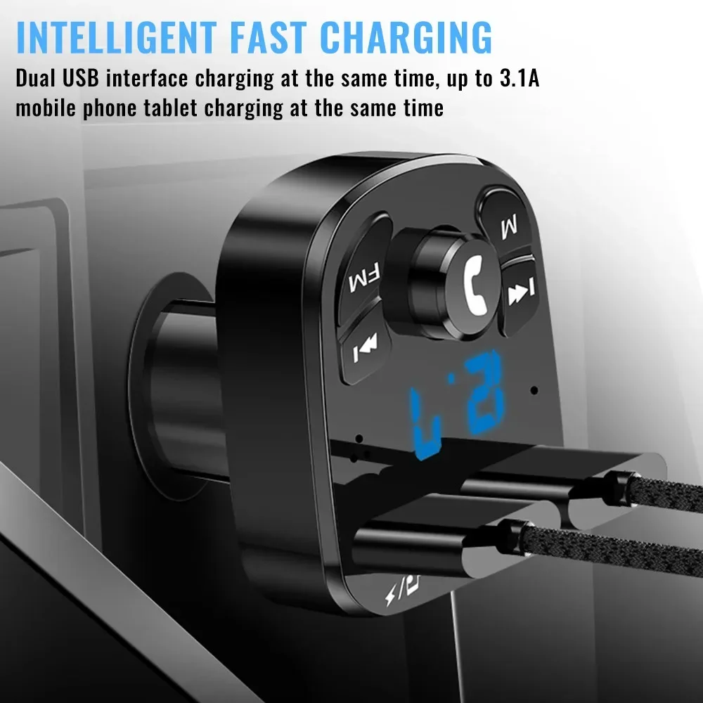 Kit Transmitter FM Bluetooth 5 - Robot Bluetooth Car ulasan dan harga
