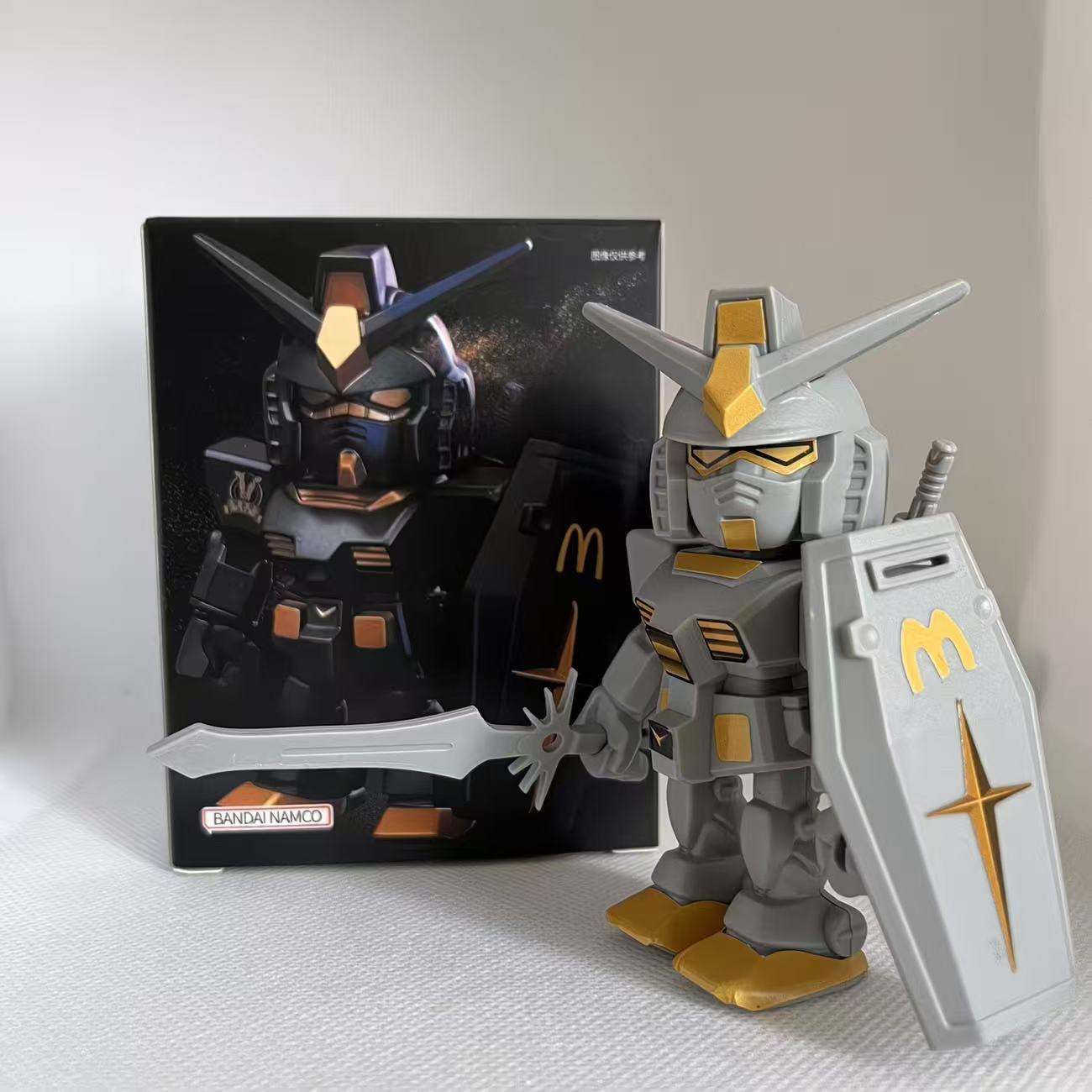 Figur Gundam McDonald Qmsv Rx- - Robot Car Kit ulasan dan harga