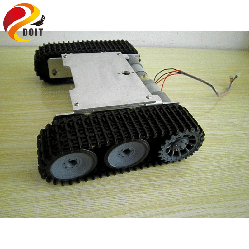 Sasis Mobil Tangki Robot Kit R - Tracked Robot Chassis ulasan dan harga