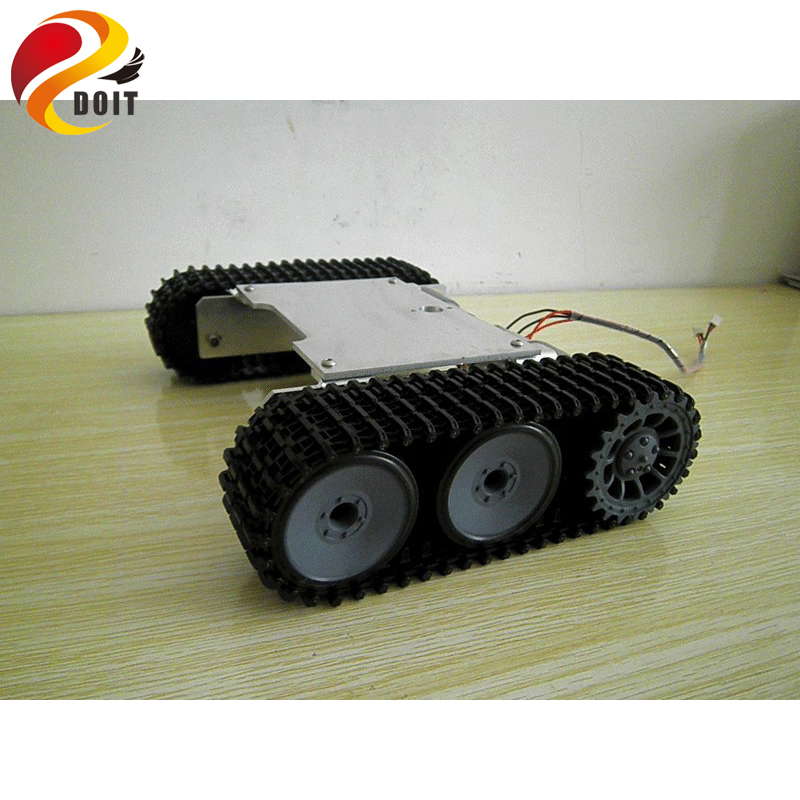 Sasis Mobil Tangki Robot Kit R - Tracked Robot Chassis ulasan dan harga