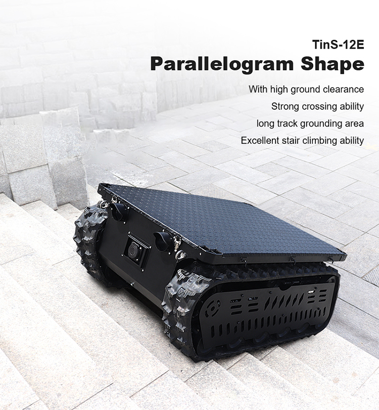 Sasis Robot Crawler RC Beban 3 - Robot Chassis ulasan dan harga