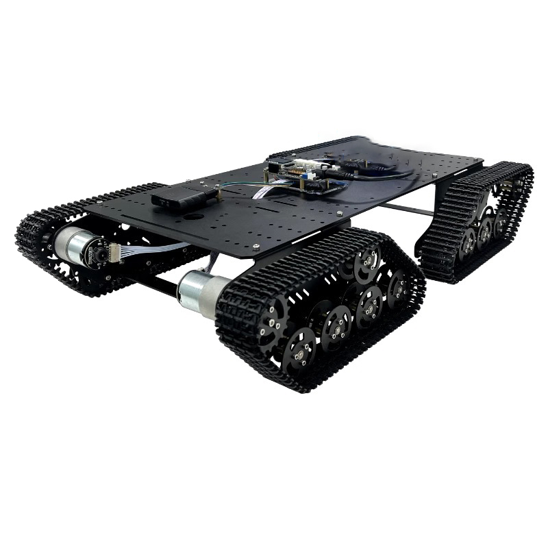 Tank RC 4WD dengan Sistem Roda - Ros Robot ulasan dan harga