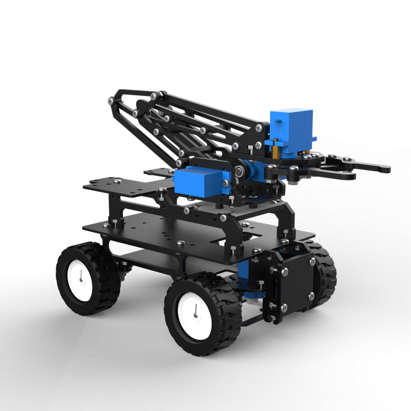 Mobil Robot Akrilik 4WD dengan - Tracked Robot Chassis ulasan dan harga