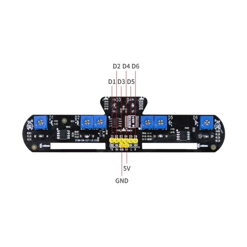 Modul Pelacakan Inframerah 6 S - Robot Bluetooth Car ulasan dan harga