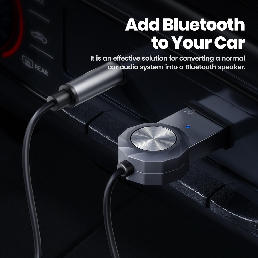 TOOCKI adaptor Aux Bluetooth 5 - Robot Bluetooth Car ulasan dan harga