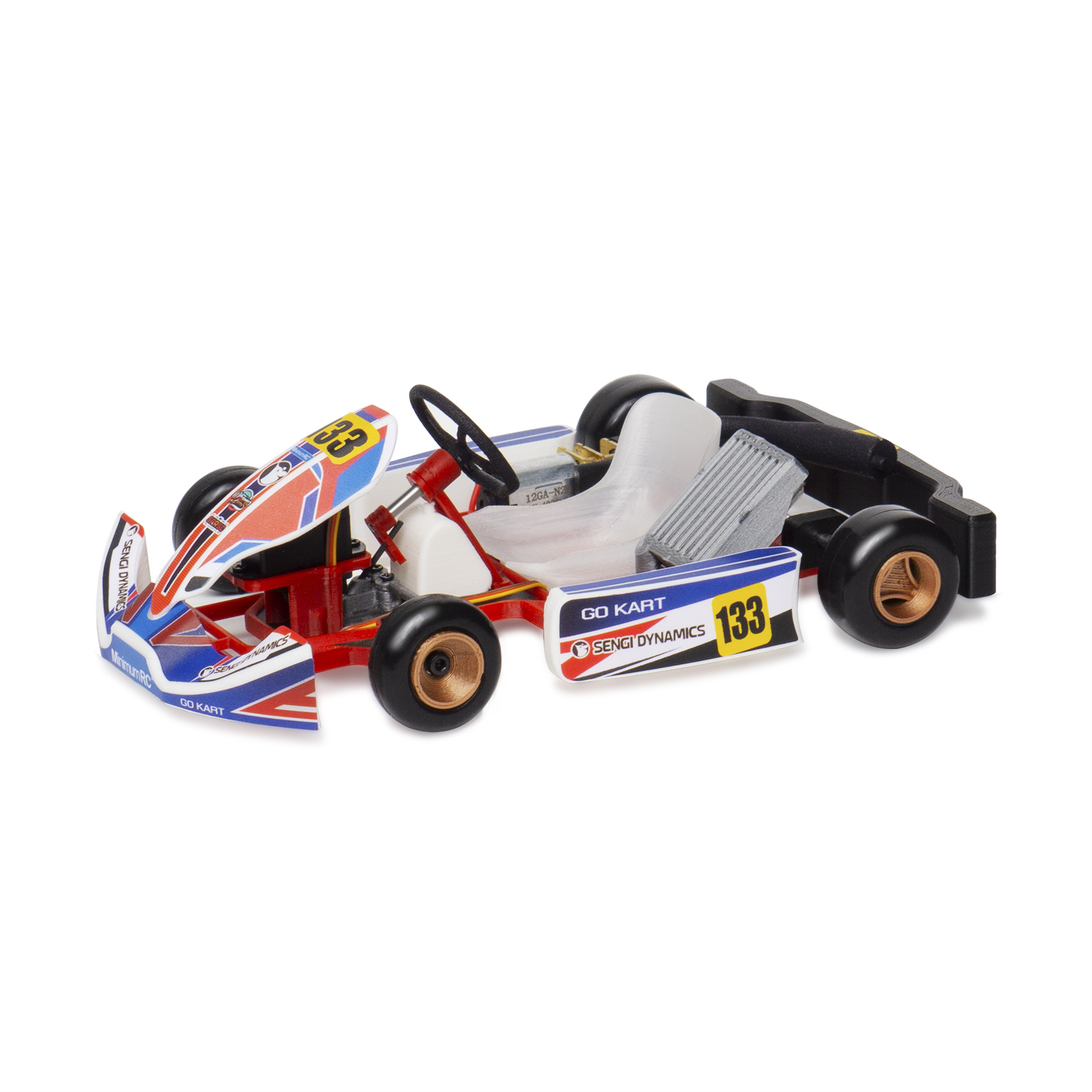 Mobil RC Sengi KART-80 Rakitan - Robot Car Kit ulasan dan harga