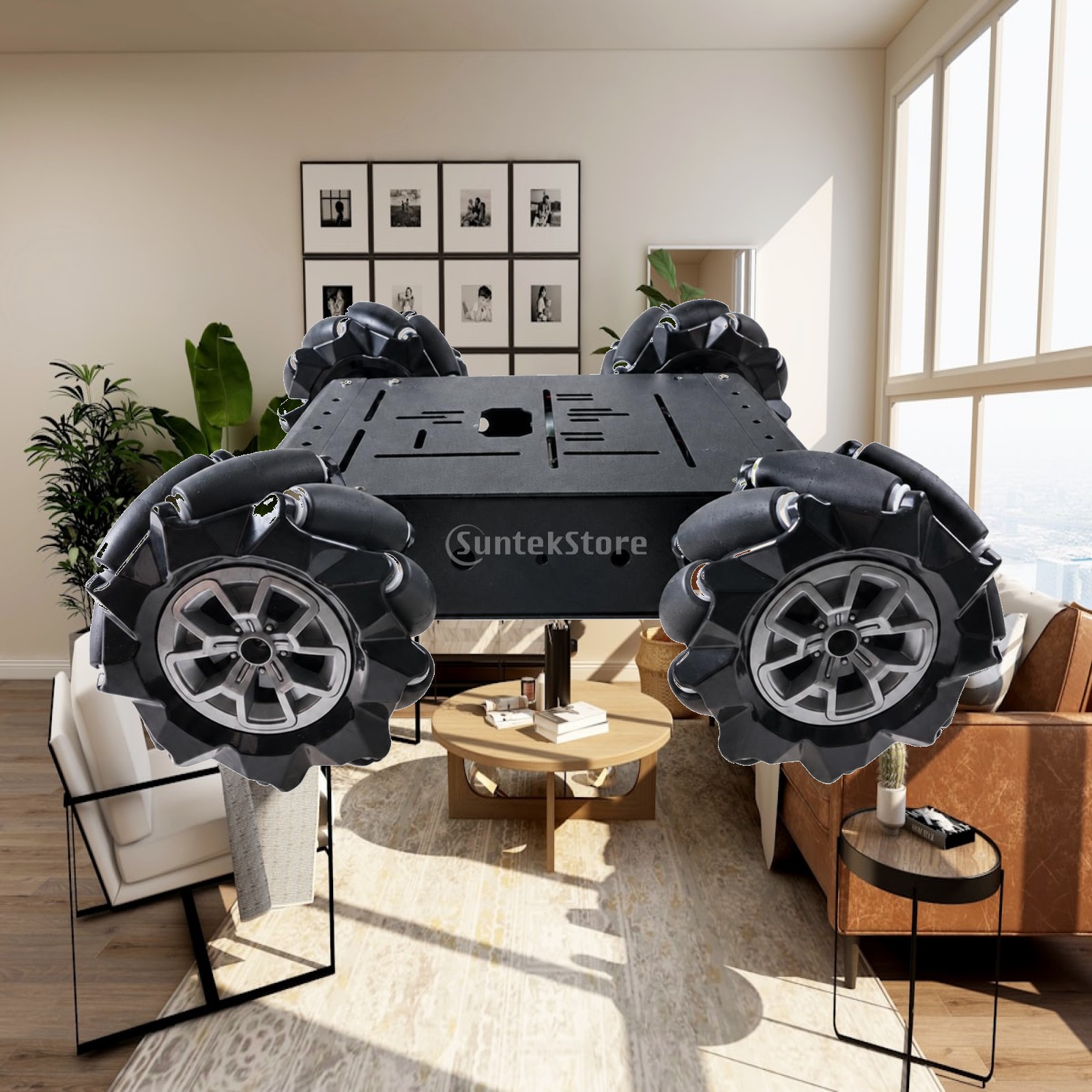 Rangka Sasis Mobil RC Multidir - Robot Chassis ulasan dan harga