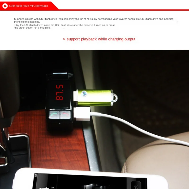 BC06 Kit Mobil Pemancar Fm Kom - Robot Bluetooth Car ulasan dan harga