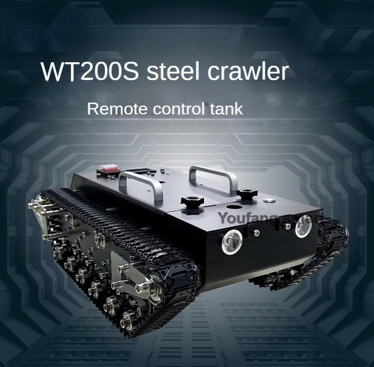Sasis tangki RC beban 30kg, ja - Tracked Robot Chassis ulasan dan harga