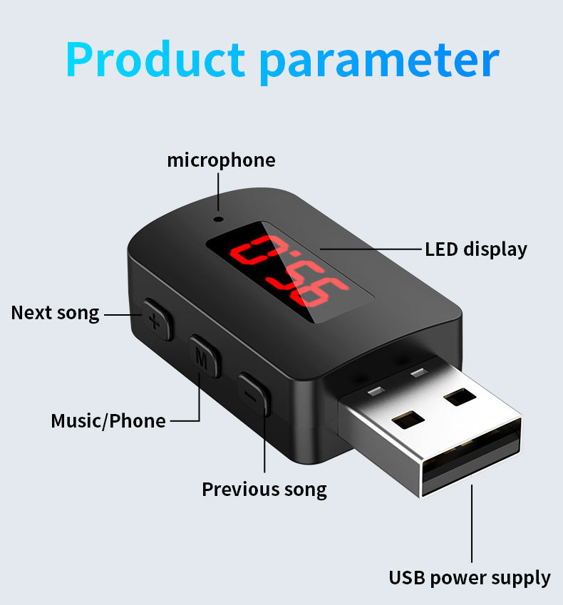 Penerima USB Mini Bluetooth 5. - Robot Bluetooth Car ulasan dan harga
