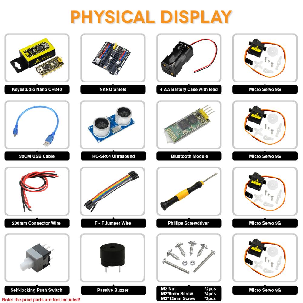Kit Pemula Komponen Elektronik - Microbit Robot ulasan dan harga