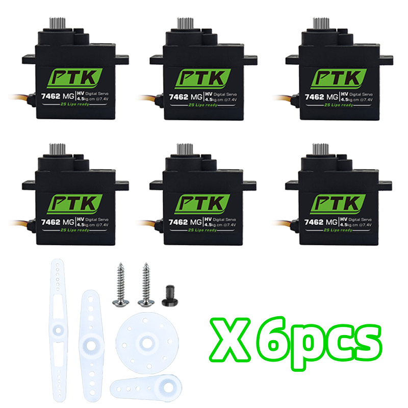 PTK 7462W MG gigi logam 9g ser - Servo Sg90 ulasan dan harga