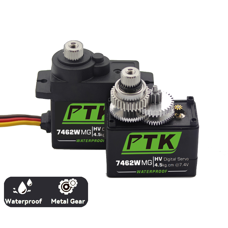 PTK 7462W MG gigi logam 9g ser - Servo Sg90 ulasan dan harga