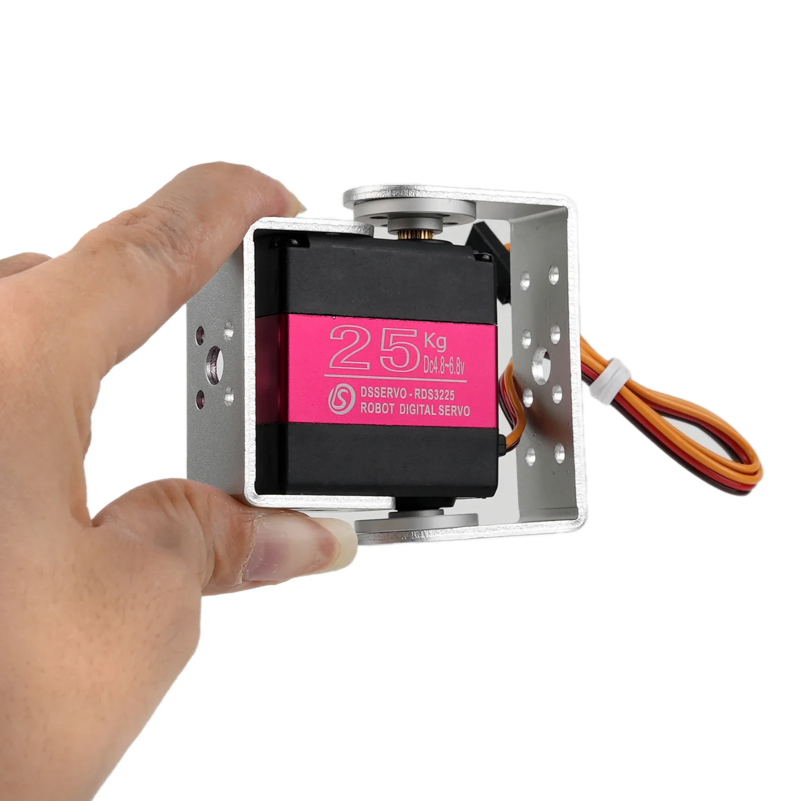 25KG Robot Digital Servo Torsi - Servo Bracket ulasan dan harga