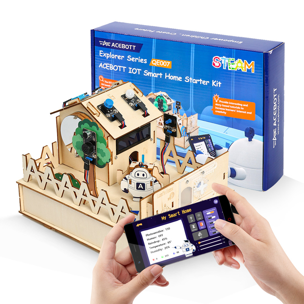 ACEBOTT Kit rumah cerdas DIY u - Microbit Robot ulasan dan harga