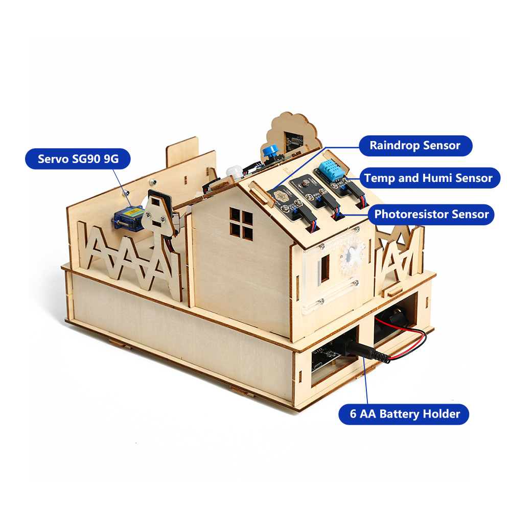 ACEBOTT Kit rumah cerdas DIY u - Microbit Robot ulasan dan harga