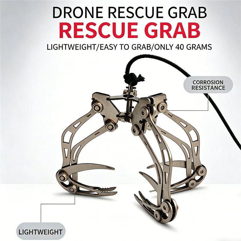 Kait Penyelamat Drone Ringan d - Robot Gripper Claw ulasan dan harga