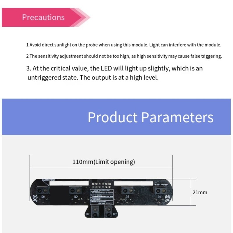 Modul Pelacakan Inframerah 6 S - Robot Bluetooth Car ulasan dan harga