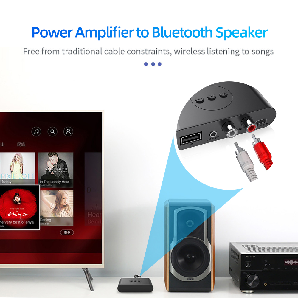 Penerima Audio Bluetooth 5.0 N - Robot Bluetooth Car ulasan dan harga