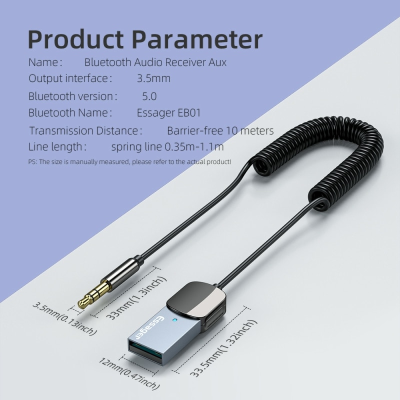 Essager penerima Audio Bluetoo - Robot Bluetooth Car ulasan dan harga
