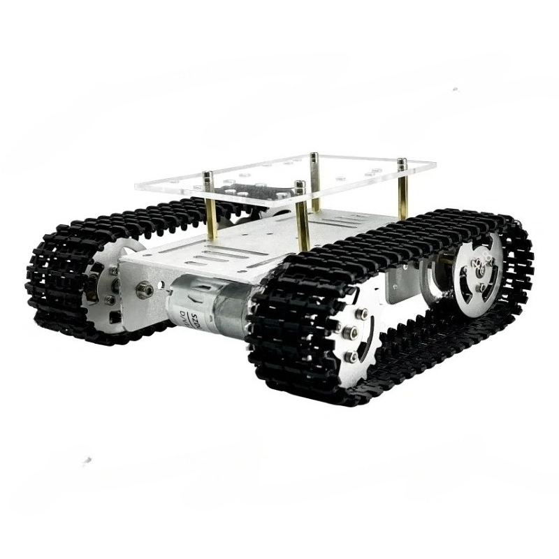 Sasis Cerdas Dengan Motor Trac - Tracked Robot Chassis ulasan dan harga