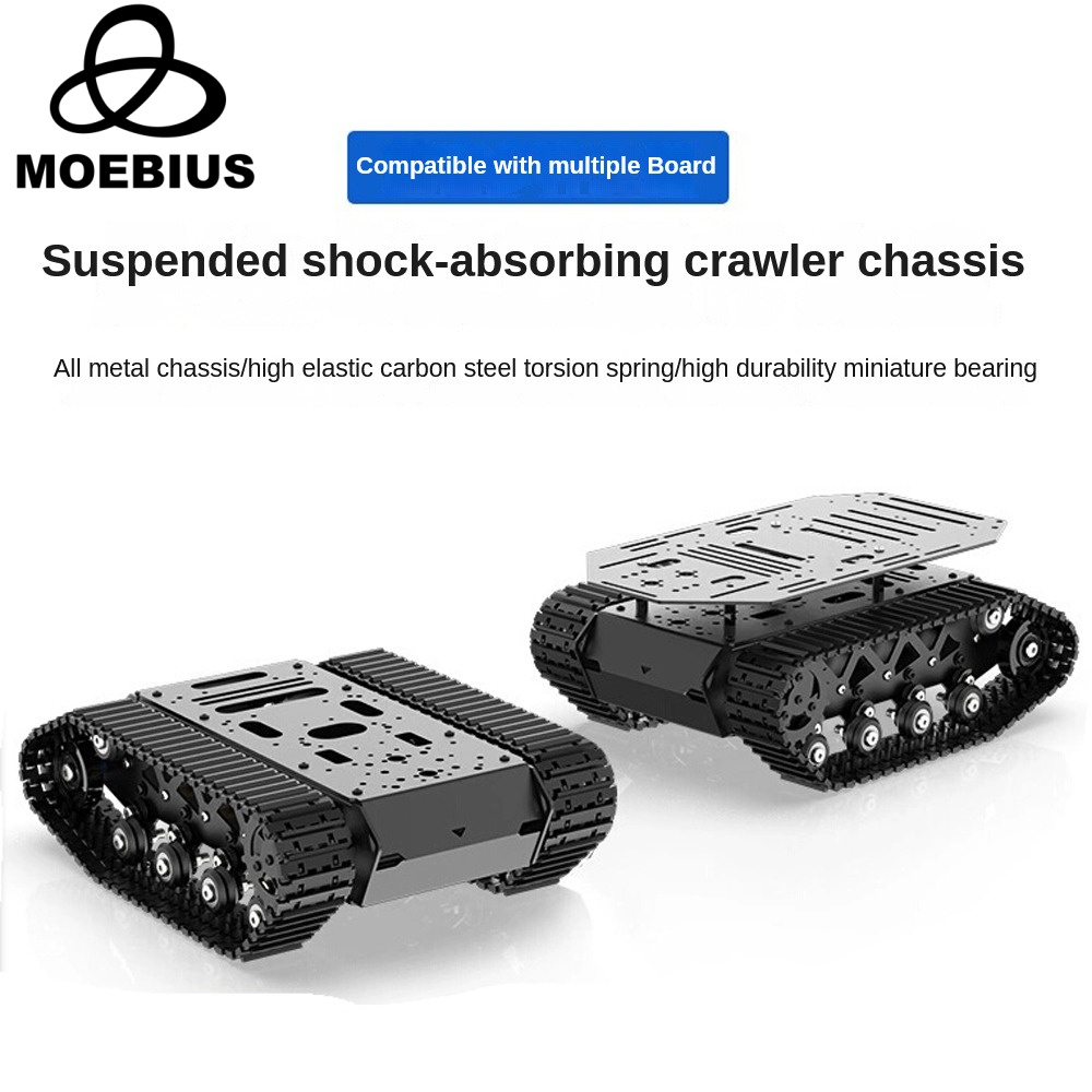 Sasis tangki peredam kejut log - Tracked Robot Chassis ulasan dan harga